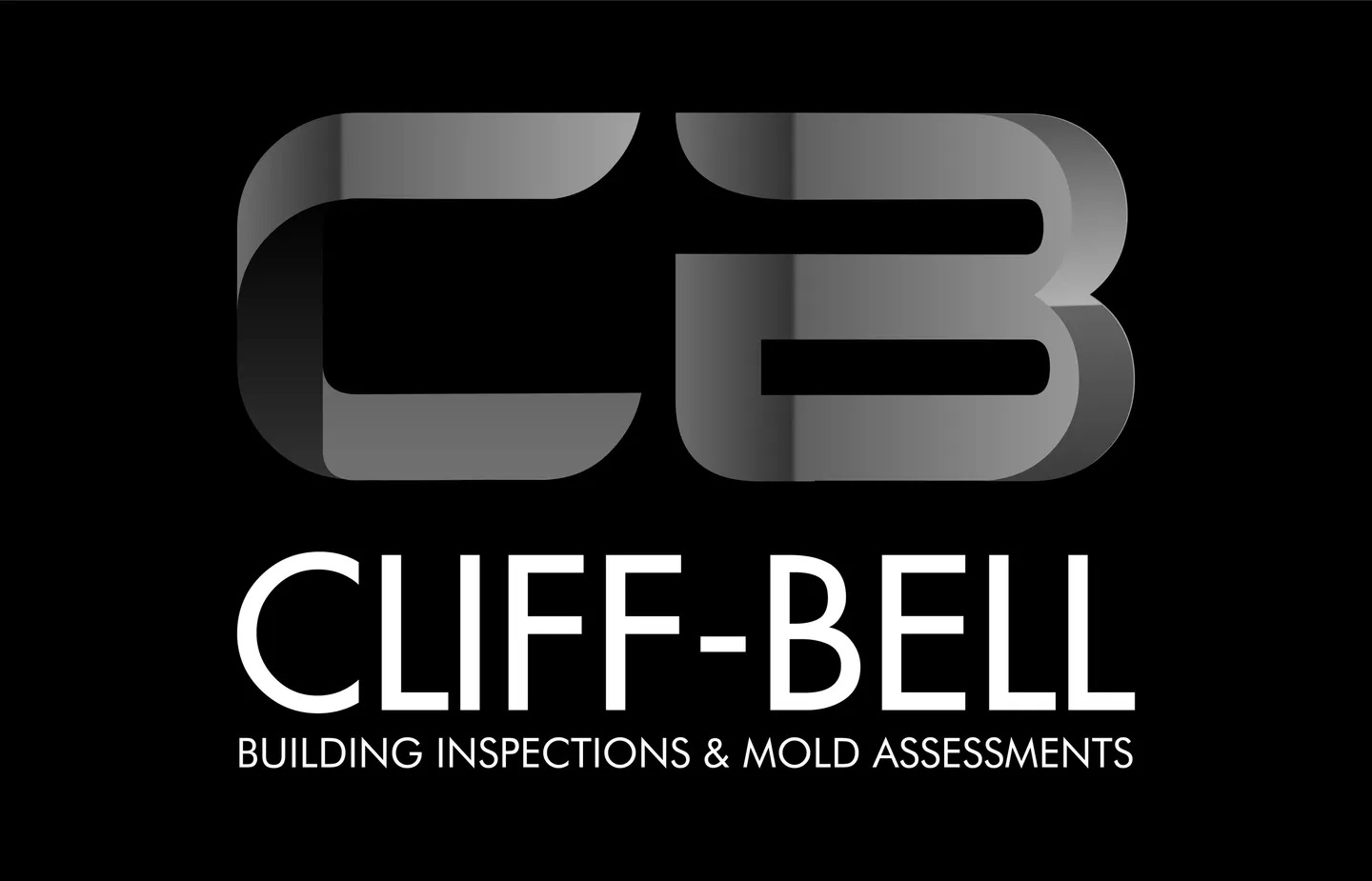 A black and white logo of cliff bell